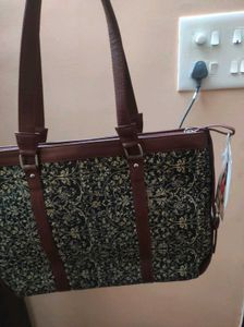 brand new zouk Floral Lattice office  Bag