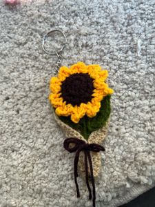 Cute Blue Knitted Bow Hair C