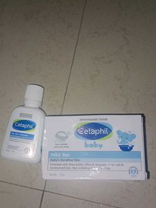 Cetaphil Baby Mild Bar &amp; oily skin Cleanser