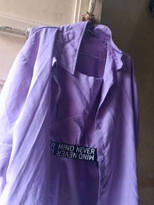 Cute Lavender Crop Top