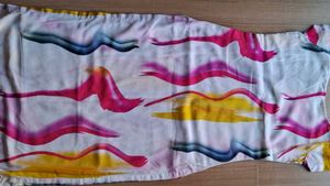 Multi Color Georget Kurta