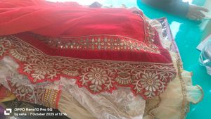 Red Embroidered Lehenga Choli