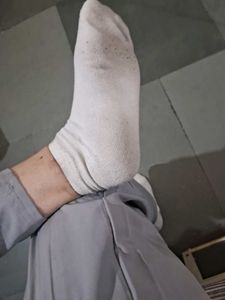 Used White Socks