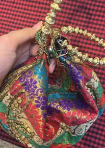 Embroidered Pouch