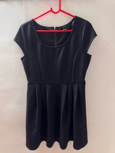 Black Fit &amp; Flare Dress