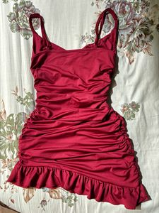 Urbanic Ruffle Mini Dress