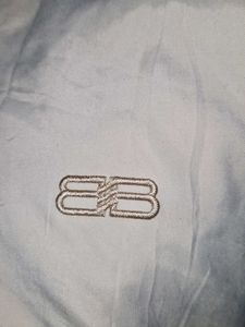 Balenciaga Men's Beige Bomber Jacket