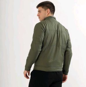 OSWAL Fur Coated Bomber Jacket.