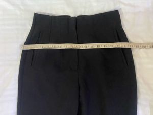 Zara High rise Black Momfit Pant Waist 30