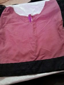 Lace Top and Pink Sleeve