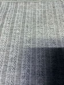 Gray Lace Trim Tank Top