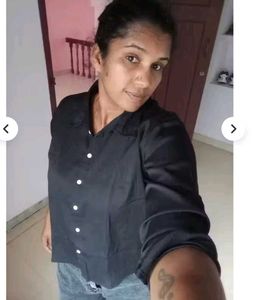 Classic Black Button-Down Shirt