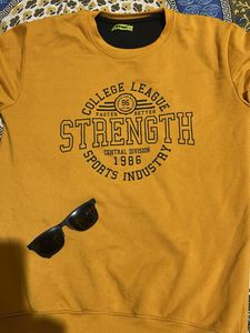 Mustard College League Sweatshirt