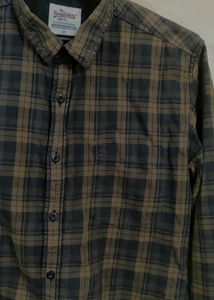 Brown Roadster Check Shirt