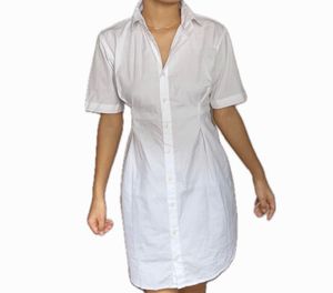 White Shirt Dress