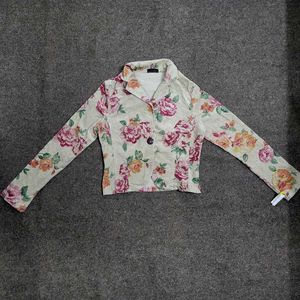 Floral Print Jacket