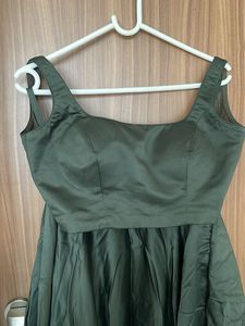 Green Lehenga With Backless Blouse