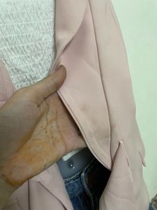 Zara Pink Blazers For Women