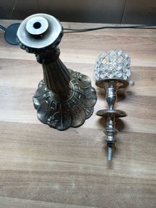 Crystal Candlestick Holder