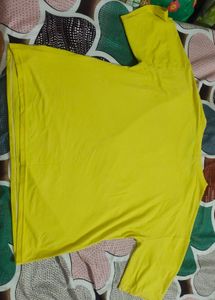 Yellow Graphic Tee