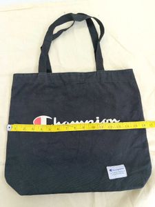 Champion Black Tote Bag