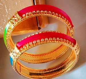 combo of 2 new bangles set + mermaid side purse