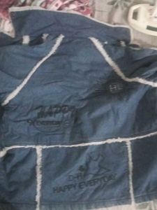 Denim Jacket with Sherpa Lining