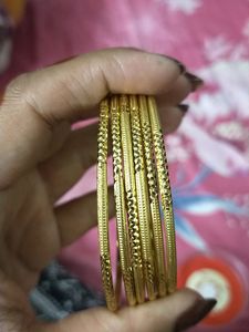 Gold Plated Bangles