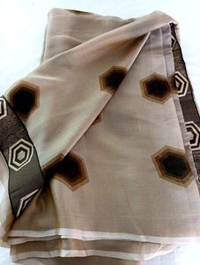 Tan Coloured Saree (Women)
