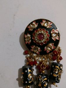 Meena Work Beautiful Ear Rings
