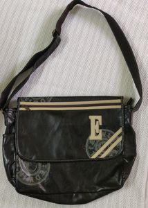 Edwin Brown 'E' Messenger Bag