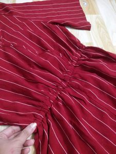 Striped Jumpsuit - Retro Style