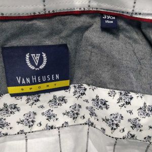 Van Heusen White Elegant Shirt Party/Casual