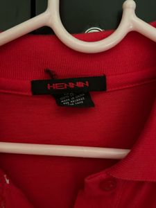 Red Polo T-Shirt