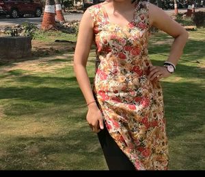 Printed Stiched Kurta