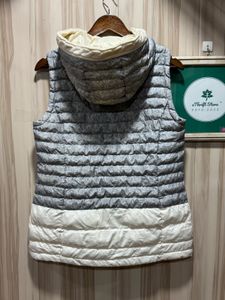 Crocodile Ladies Padded Hooded Vest