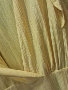 Yellow Ruffled Midi Dress