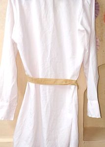 🌷 Stylish White Tunic Shirt 🌷