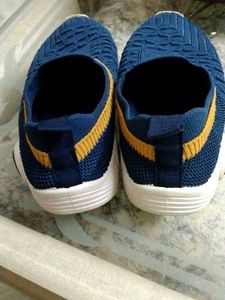 Blue &amp; Yellow Baby Shoes