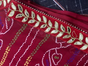 New Red Saree