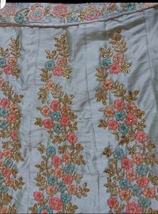 New Semi stitched Lehga ✨️🧡