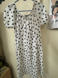 Floral Print Midi Dress