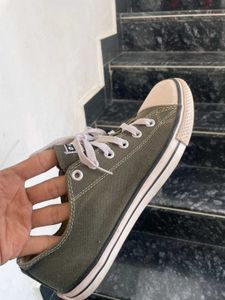 Olive Green Lotto Sneakers New