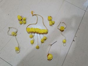 Flower Set For Haldi Function