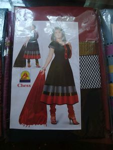 Three Piece Cotton Churidar Set