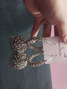 Sparkling Hoop Earrings