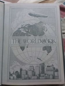 Vintage The World Book