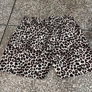 Leopard Print Shorts