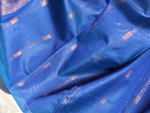 Elegant Blue Saree