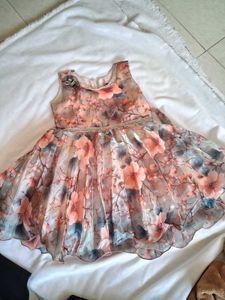 Floral Girls Party Dress